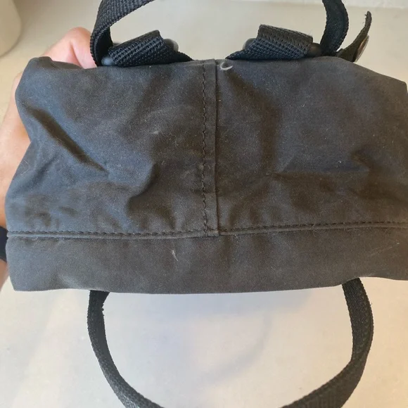 Fjallraven Kanken Mini Backpack Bag Black EUC Outdoor Hiking - Picture 7 of 15